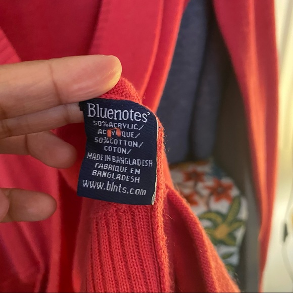 Strawberry Red Cardigan from Bluenotes - Picture 7 of 8